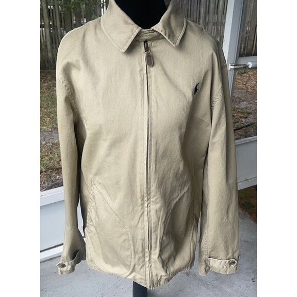 Polo Ralph Lauren XL 16-18 Vintage Chore Barn Husband Jacket Pockets Canvas - Picture 5 of 8